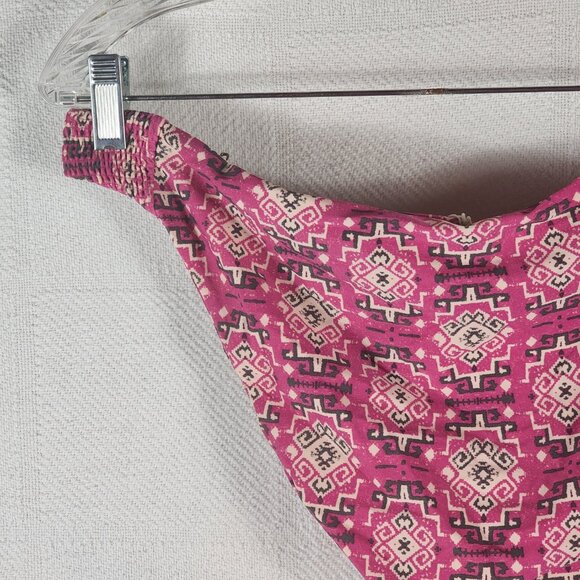 Tori Praver Swimwear Magenta Haze Lined Nylon Span Cheeky Bikini Bottom Size XL - Picture 9 of 16